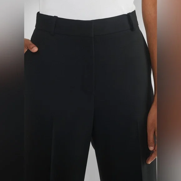 Aritzia Babaton Agency Pant - City Wool Black Size 6 - Picture 4 of 15